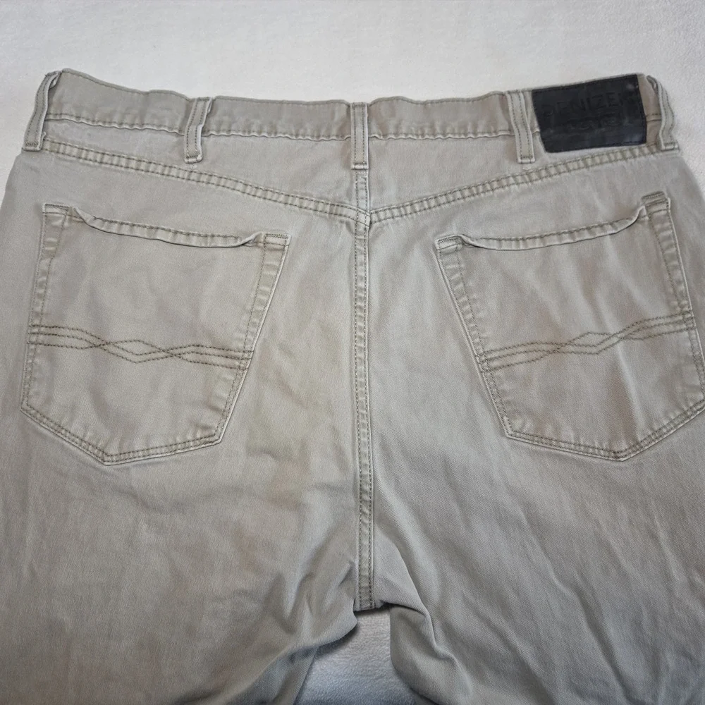 DENIZEN LEVI'S 231 Athletic Fit Jeans Mens 38x29 (38x32) Beige Denim Chinos